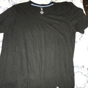 Large Black Polo Sleepwear Shirt